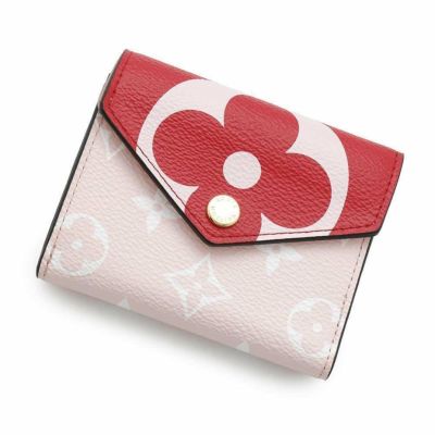 ルイヴィトン 三つ折り財布 モノグラム・ジャイアント ポルトフォイユ・ゾエ M67641 LOUIS VUITTON 白 安心保証