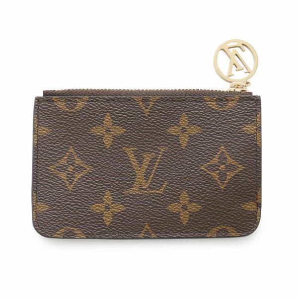 ルイヴィトン カードケース モノグラム ポルトカルト・ロミー M81880 LOUIS VUITTON ブラウン 小銭入れ