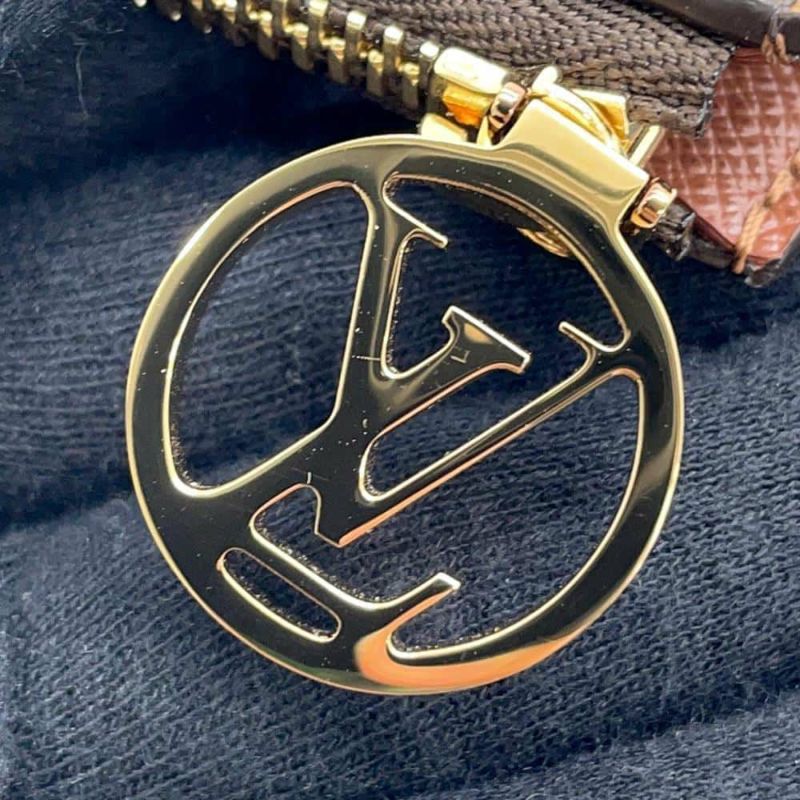 ルイヴィトン カードケース モノグラム ポルトカルト・ロミー M81880 LOUIS VUITTON ブラウン 小銭入れ