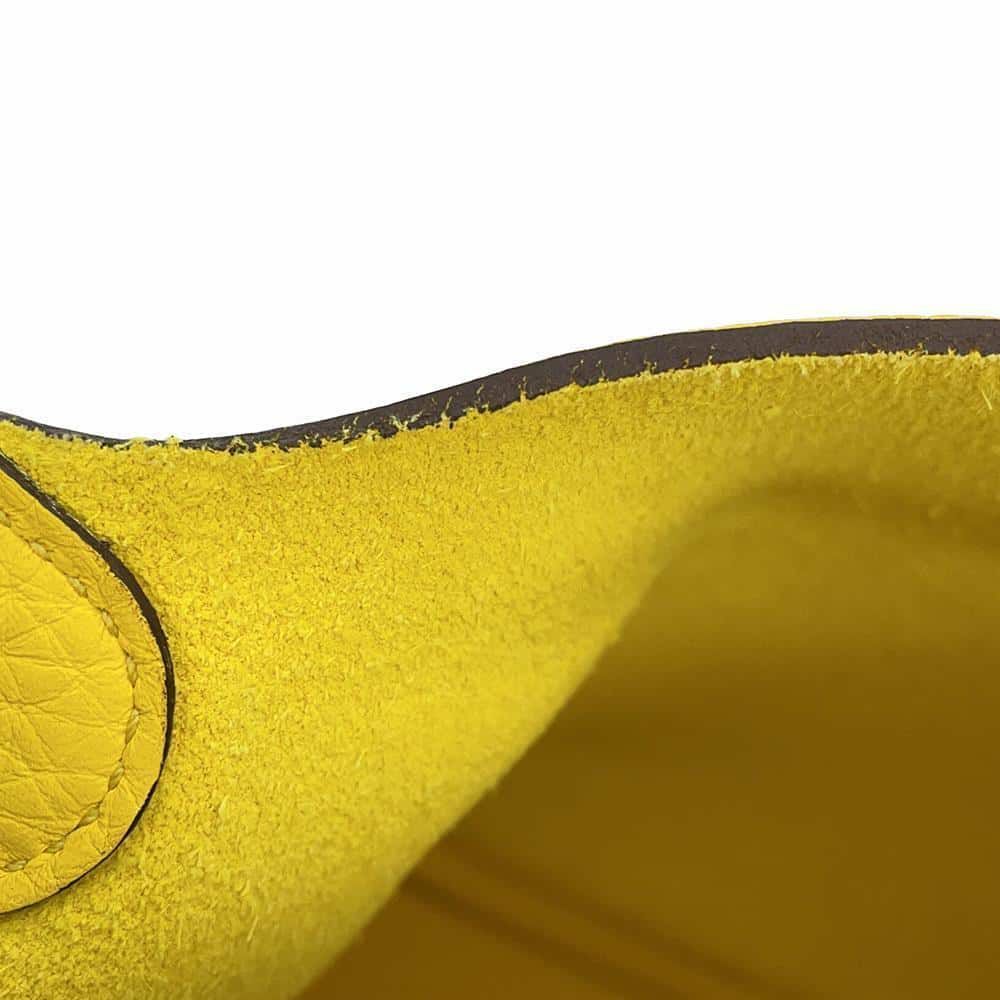 エルメス ハンドバッグ ピコタンロックPM ジョーヌナプル/シルバー金具 トリヨンクレマンス Z刻印