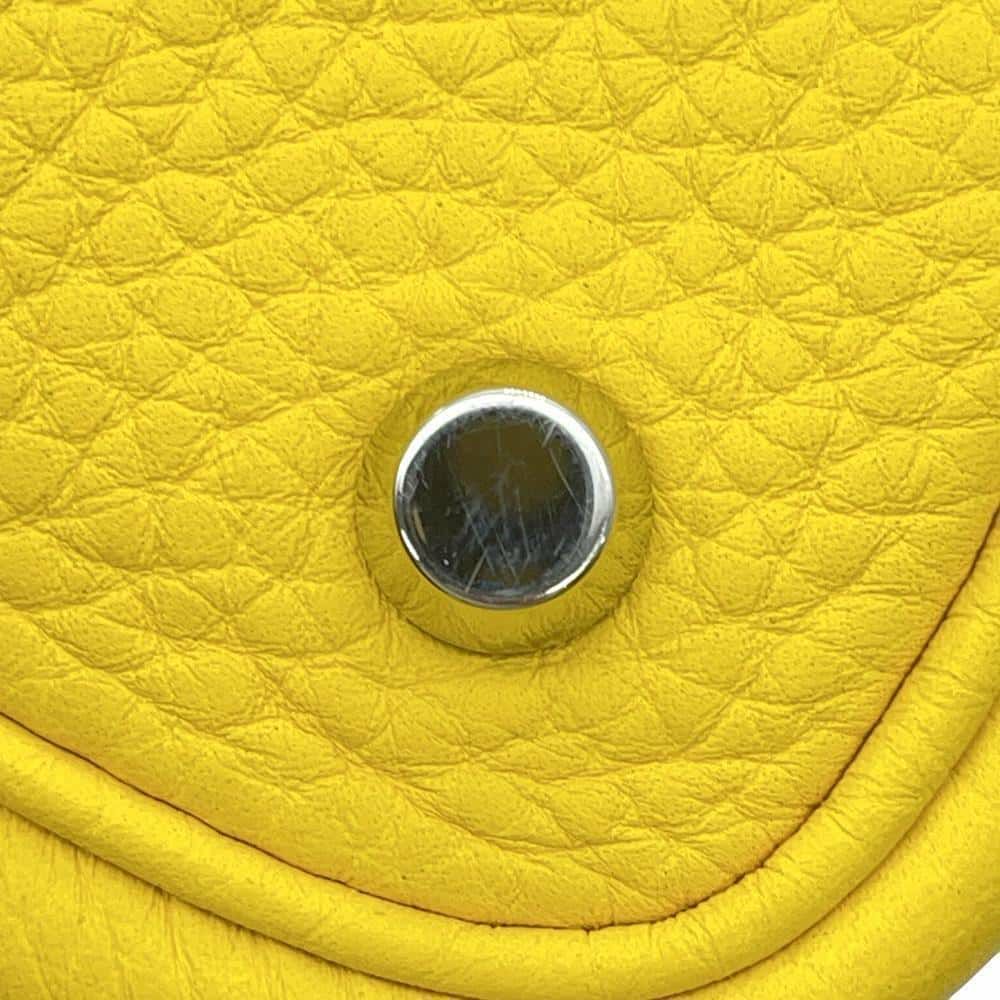 エルメス ハンドバッグ ピコタンロックPM ジョーヌナプル/シルバー金具 トリヨンクレマンス Z刻印