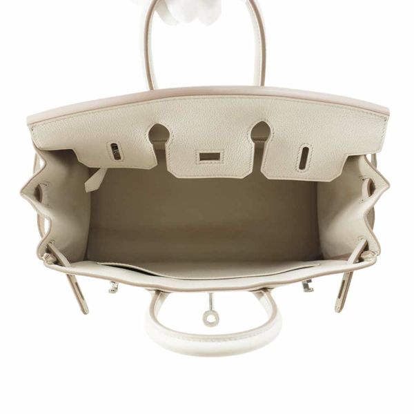 エルメス バーキン25 ベトン/シルバー金具 トゴ W刻印 HERMES Birkin ハンドバッグ