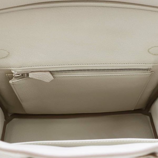 エルメス バーキン25 ベトン/シルバー金具 トゴ W刻印 HERMES Birkin ハンドバッグ