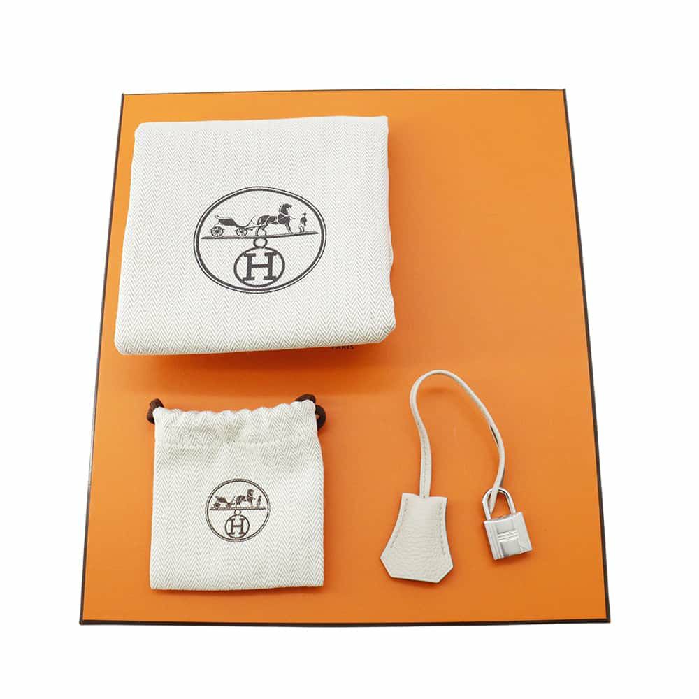 エルメス バーキン25 ベトン/シルバー金具 トゴ W刻印 HERMES Birkin ハンドバッグ