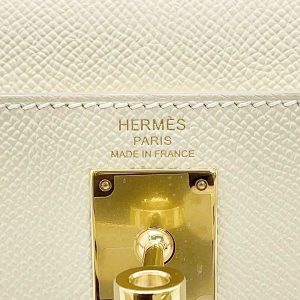 エルメス クラッチバッグ ケリーエラン クレ/ゴールド金具 エプソン W刻印 2wayショルダー