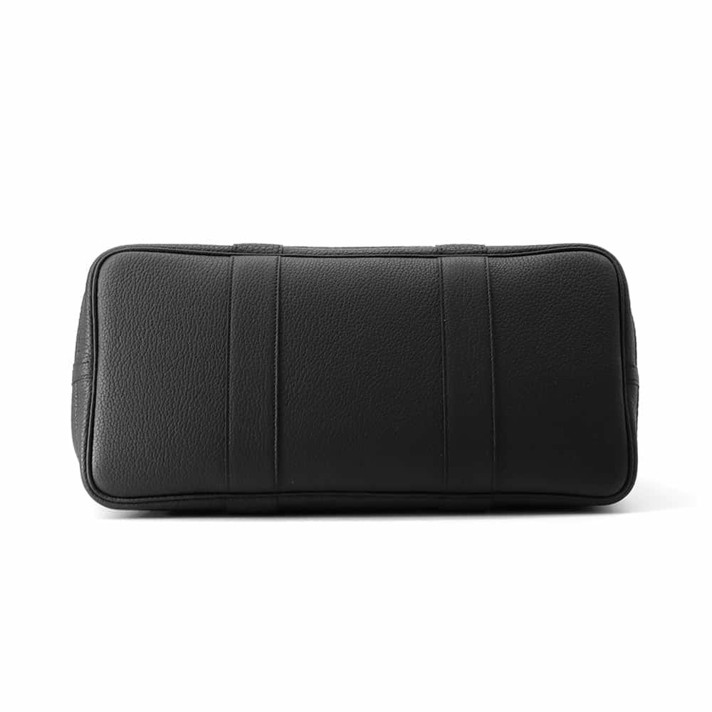 エルメス トートバッグ ガーデンパーティPM ブラック/シルバー金具 ネゴンダ U刻印 黒