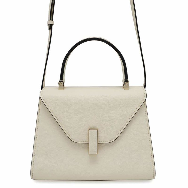 ヴァレクストラ ハンドバッグ イジィデ ミニ ソフトカーフレザー V5E36 Valextra 2wayショルダーバッグ