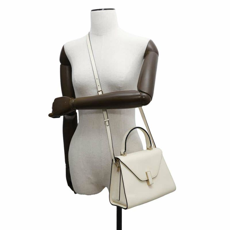 ヴァレクストラ ハンドバッグ イジィデ ミニ ソフトカーフレザー V5E36 Valextra 2wayショルダーバッグ