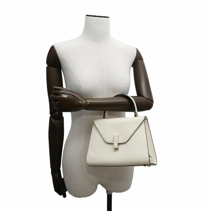 ヴァレクストラ ハンドバッグ イジィデ ミニ ソフトカーフレザー V5E36 Valextra 2wayショルダーバッグ