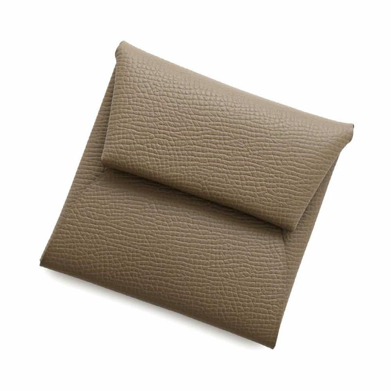エルメス コインケース バスティア エトゥープ エプソン B刻印 HERMES 財布