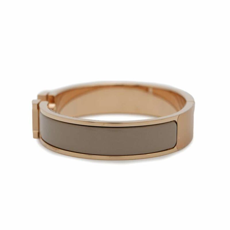 エルメス ブレスレット クリック H クリッククラックPM マロングラッセ/ピンクゴールド金具 HERMES