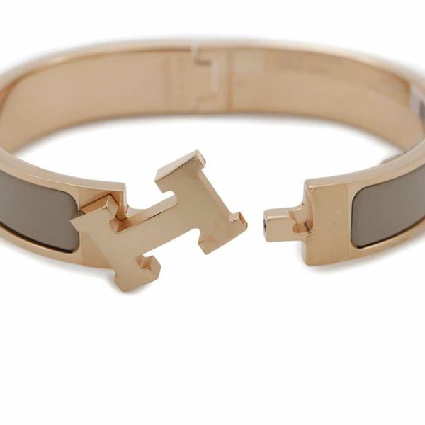 エルメス ブレスレット クリック H クリッククラックPM マロングラッセ/ピンクゴールド金具 HERMES