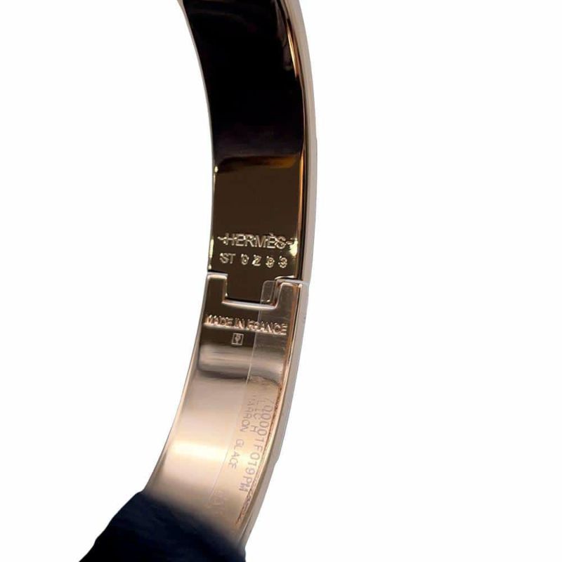 エルメス ブレスレット クリック H クリッククラックPM マロングラッセ/ピンクゴールド金具 HERMES
