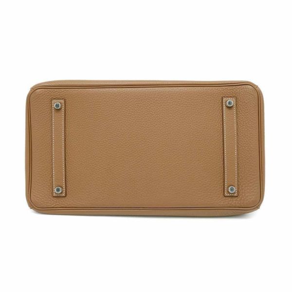 エルメス バーキン35 ゴールド/シルバー金具 トゴ □R刻印 HERMES Birkin ハンドバッグ