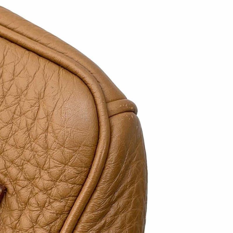 エルメス バーキン35 ゴールド/シルバー金具 トゴ □R刻印 HERMES Birkin ハンドバッグ