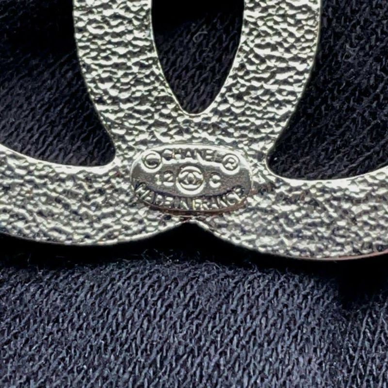 シャネル ブローチ ココマーク ラインストーン 12 C CHANEL アクセサリー