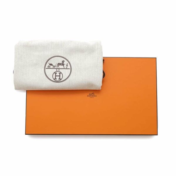 エルメス ショルダーバッグ サック アリーヌ ミニ ブラック/シルバー金具 スイフト C刻印 HERMES 黒