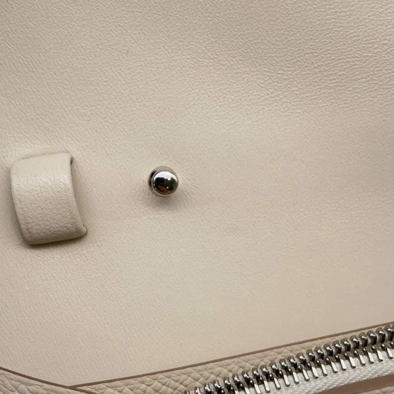 エルメス 長財布 コンスタンス トゥーゴー ロング クレ/シルバー金具 エプソン W刻印 財布