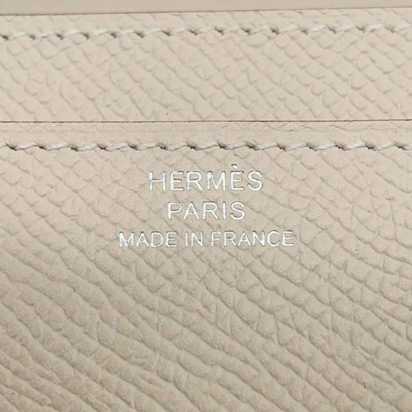 エルメス 長財布 コンスタンス トゥーゴー ロング クレ/シルバー金具 エプソン W刻印 財布