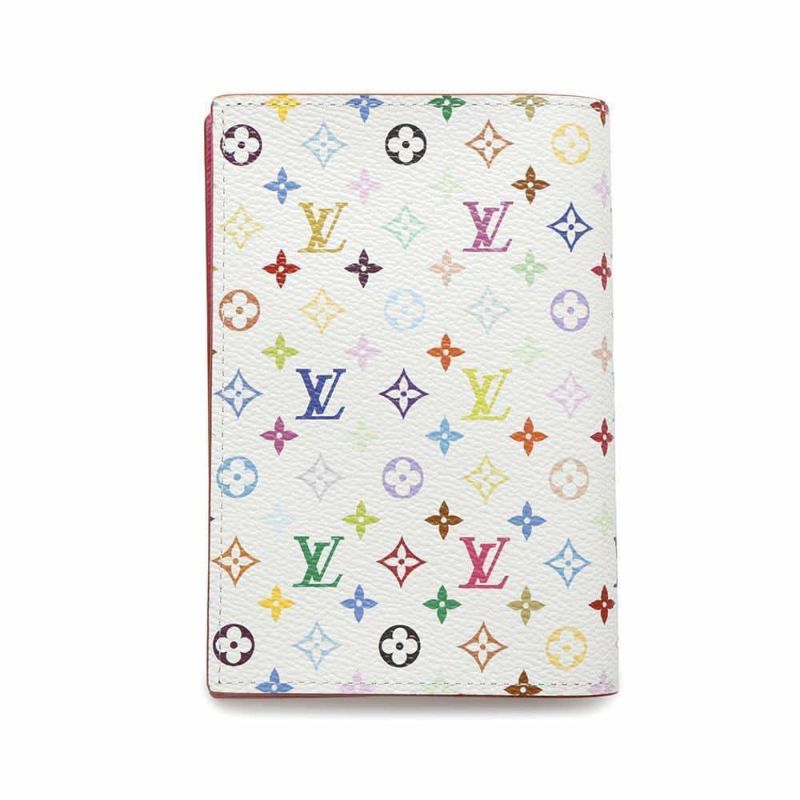 ルイヴィトン パスポートケース モノグラム LV × TM クーヴェルテュール・パスポール NM M14178 LOUIS VUITTON 白