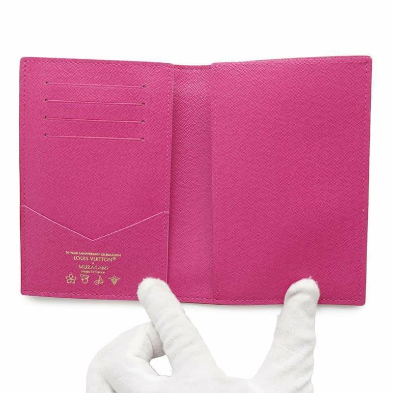 ルイヴィトン パスポートケース モノグラム LV × TM クーヴェルテュール・パスポール NM M14178 LOUIS VUITTON 白