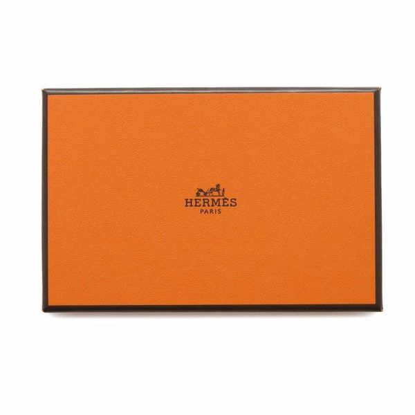 エルメス コインケース カルヴィ デュオ ローズアザレ/シルバー金具 エバーカラー W刻印