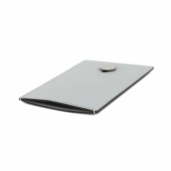 エルメス カードケース ディアボロ ブルーグラシエ/シルバー金具 エプソン X刻印 HERMES パスケース