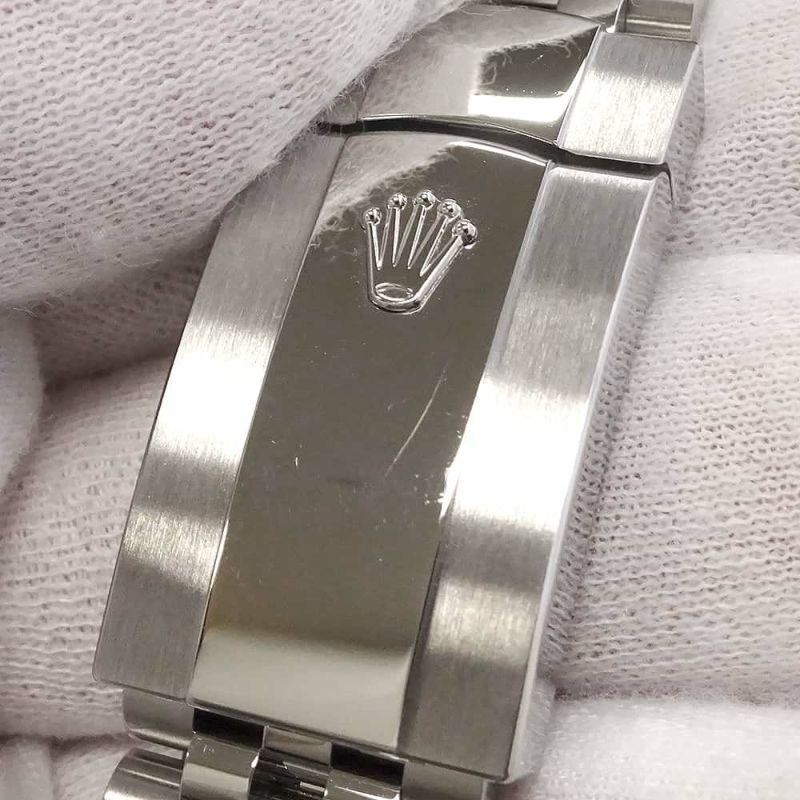 ロレックス デイトジャスト41 ランダムシリアル ルーレット 126300 ROLEX 腕時計 黒文字盤