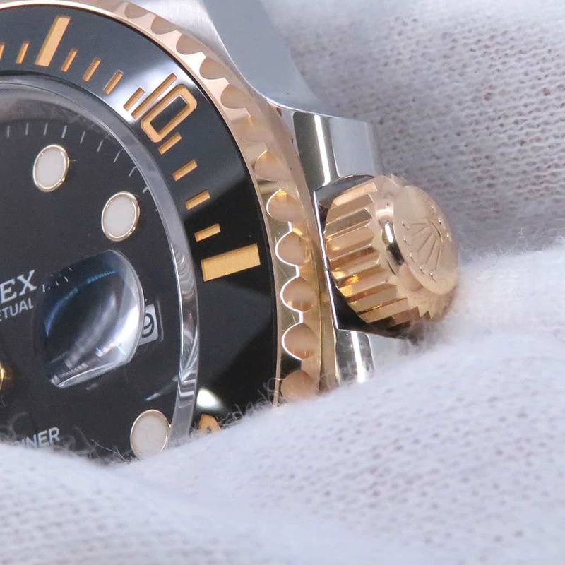 ロレックス サブマリーナ デイト コンビ SS/K18YG 126613LN ROLEX 腕時計 ウォッチ 黒文字盤