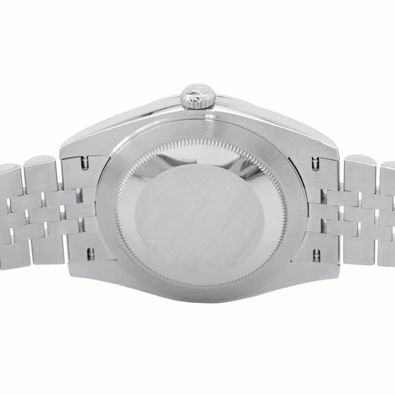 ロレックス デイトジャスト41 ランダムシリアル ルーレット 126300 ROLEX 腕時計 黒文字盤