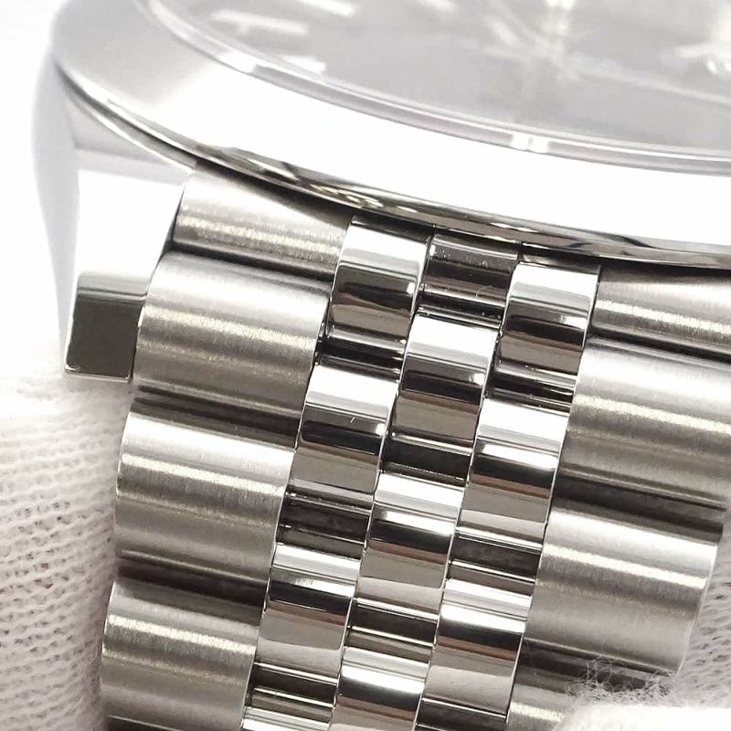 ロレックス デイトジャスト41 ランダムシリアル ルーレット 126300 ROLEX 腕時計 黒文字盤