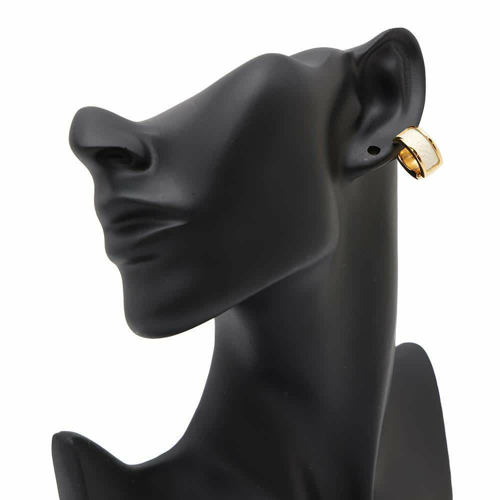 エルメス イヤーカフ オランプ Olympe スモール PM ナタ/ゴールド金具 エプソン