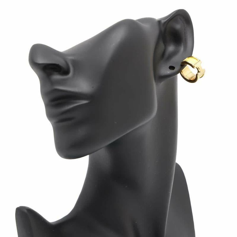 エルメス イヤーカフ オランプ Olympe スモール PM ジョーヌシトロン/ゴールド金具 HERMES アクセサリー