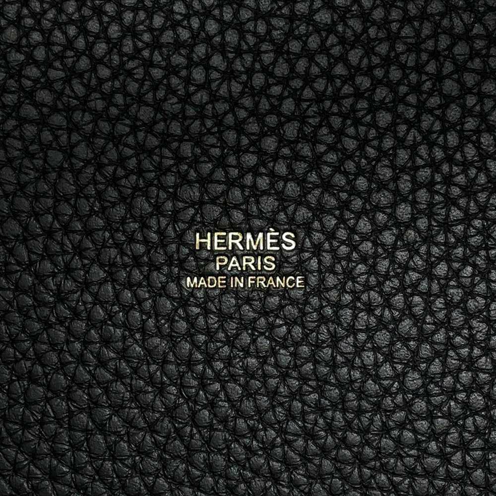 エルメス ハンドバッグ ピコタンロックPM ブラック/ゴールド金具 トリヨンクレマンス W刻印 黒