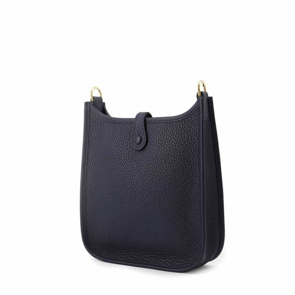 エルメス エブリンTPM アマゾン ブルーニュイ/ゴールド金具 トリヨンクレマンス W刻印