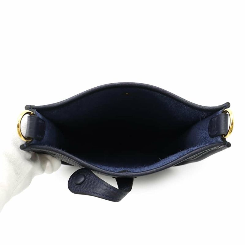 エルメス エブリンTPM アマゾン ブルーニュイ/ゴールド金具 トリヨンクレマンス W刻印