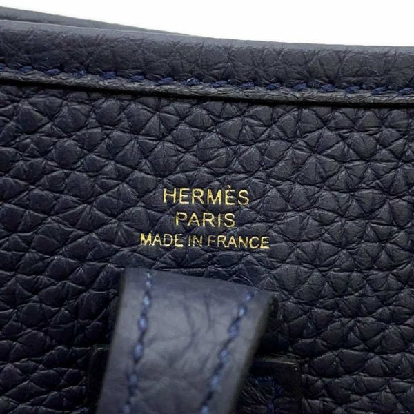 エルメス エブリンTPM アマゾン ブルーニュイ/ゴールド金具 トリヨンクレマンス W刻印