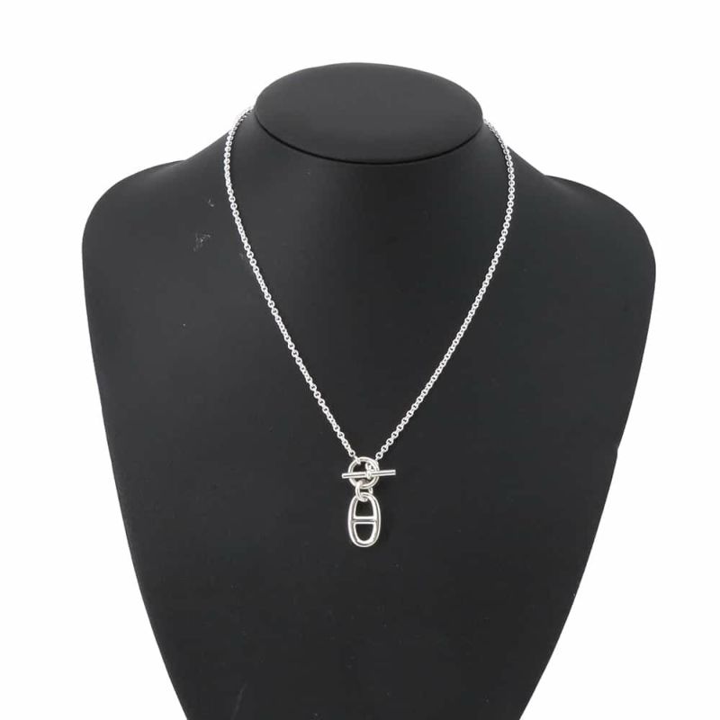 エルメス ネックレス シェーヌダンクル アミュレット SV925シルバー HERMES ペンダント ジュエリー