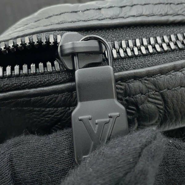 ルイヴィトン ショルダーバッグ モノグラム・シャドウ ハンモックバッグPM M12510 LOUIS VUITTON ブラック 黒