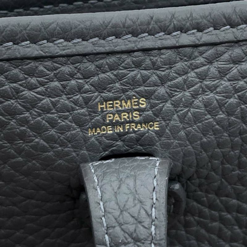 エルメス エブリンTPM アマゾンサングル コルダージュ アルドワーズ/ブルーイドラ/シャンパンゴールド金具 トリヨンクレマンス W刻印