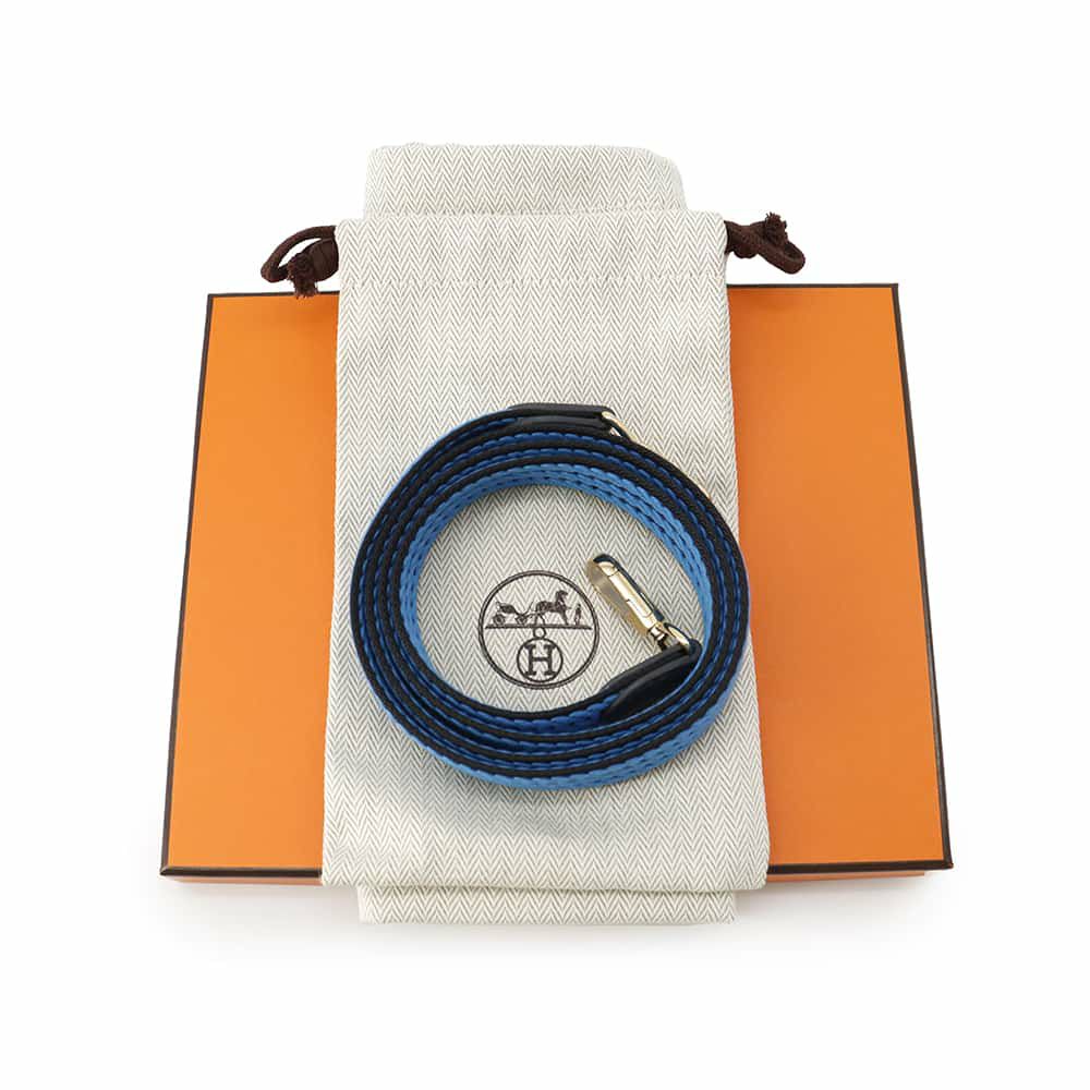 エルメス エブリンTPM アマゾンサングル コルダージュ アルドワーズ/ブルーイドラ/シャンパンゴールド金具 トリヨンクレマンス W刻印