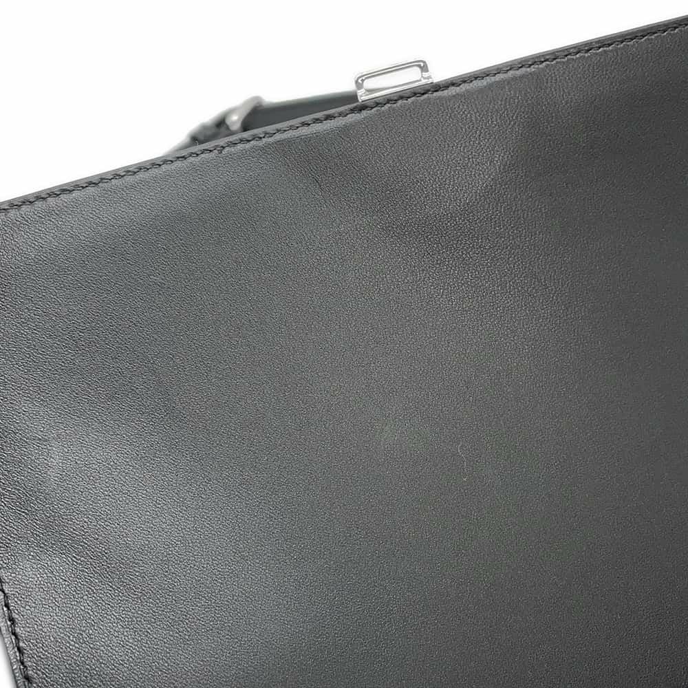 エルメス デッラ・カヴァッレリア エラン ブラック/シルバー金具 エプソン B刻印 HERMES 黒