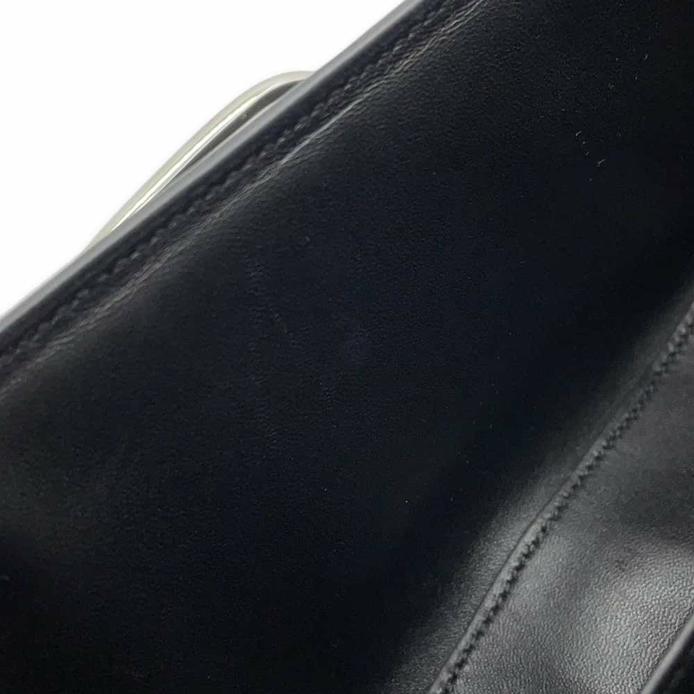 エルメス デッラ・カヴァッレリア エラン ブラック/シルバー金具 エプソン B刻印 HERMES 黒