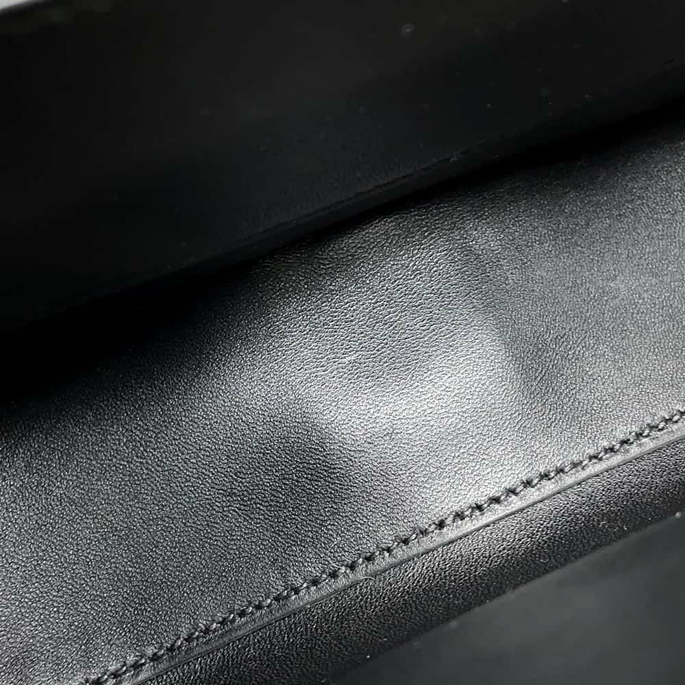 エルメス デッラ・カヴァッレリア エラン ブラック/シルバー金具 エプソン B刻印 HERMES 黒