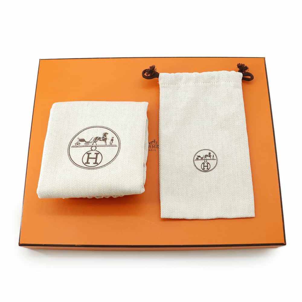 エルメス デッラ・カヴァッレリア エラン ブラック/シルバー金具 エプソン B刻印 HERMES 黒