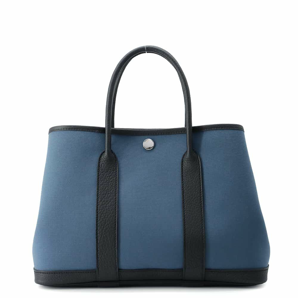エルメス トートバッグ ガーデンパーティTPM ブルートンペット 