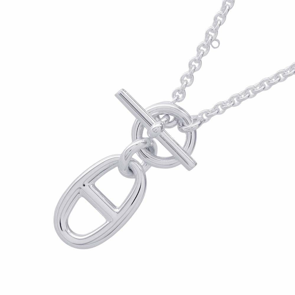 エルメス ネックレス シェーヌダンクル アミュレット SV925シルバー HERMES ペンダント ジュエリー