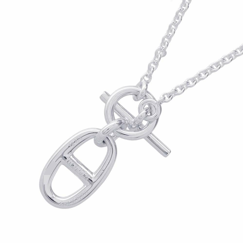 エルメス ネックレス シェーヌダンクル アミュレット SV925シルバー HERMES ペンダント ジュエリー