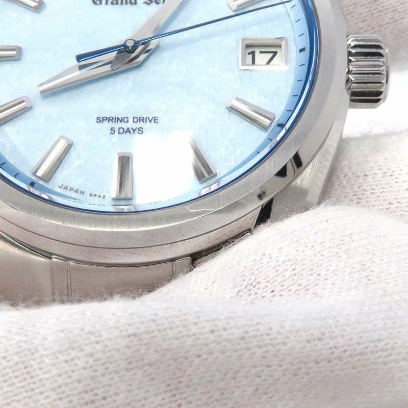 セイコー グランドセイコー AJHH特別限定モデル SLGA017 SEIKO 255本限定 雪白ブルー文字盤