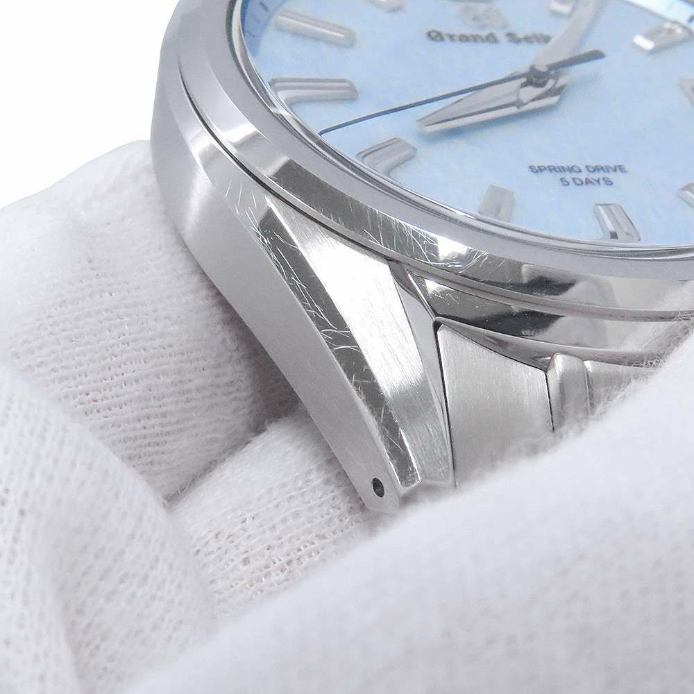 セイコー グランドセイコー AJHH特別限定モデル SLGA017 SEIKO 255本限定 雪白ブルー文字盤